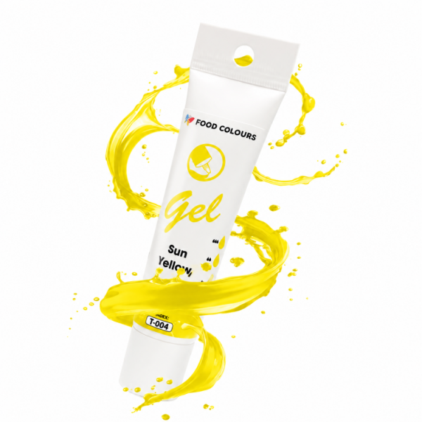 Gelová barva tuba Food Colours Sun Yellow 30 g