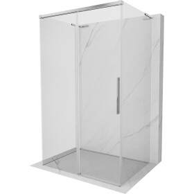 MEXEN/S - Rox-3S L sprchový kout 3 stěnný , posuvný 145 x 95, transparent, chrom 8C2L-145-095-01-00-3S