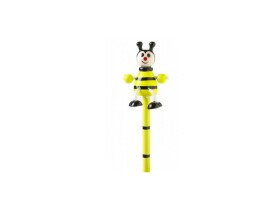 Orange Tree Toys Dřevěná tužka se zvířátkem - Včelka (1ks)