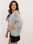Jumper MI SW 2911.91 šedý jedna velikost