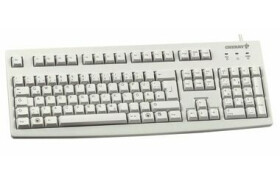 CHERRY G83-6105LUNDE-0 šedá / Kancelářská klávesnice / drátová / USB / DE layout (G83-6105LUNDE-0)