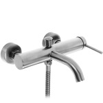 REA - Vanová baterie Spot Nickel Brush REA-B2082