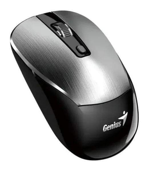 Genius NX-7125 stříbrná / Optická bezdrátová myš / 1200 dpi / Copilot / 4 tlačítka (31030044402)