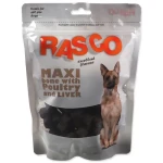 Rasco Maxi kost s drůbežím masem a játry 5 cm / Pochoutka pro psy / 450 g (4904-65370)