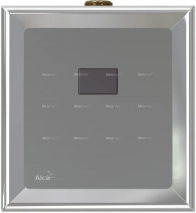 Alcadrain Automatický splachovač pisoáru, chrom, 12 V (napájení ze sítě) ASP4 ASP4