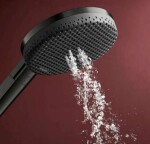 HANSGROHE - Raindance Alive Select S Sprchová hlavice, 3 proudy, kartáčovaný černý chrom 24500340