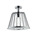 AXOR - LampShower Horní sprcha 1jet s napojením od stropu a designem Nendo, chrom 26032000