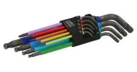 BAHCO Sada klíčů imbus 1,5-10 mm 9 ks / Sada klíčů / Imbus / 1,5-10 mm / 9 ks (C1997LM/9P)
