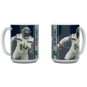 Hrnek Seattle Seahawks NFL D.K. Metcalf Jumbo (450 ml)