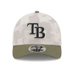 New Era Pánská kšiltovka Tampa Bay Rays MLB 2025 Armed Forces 9FORTY M-Crown A-Frame Snapback