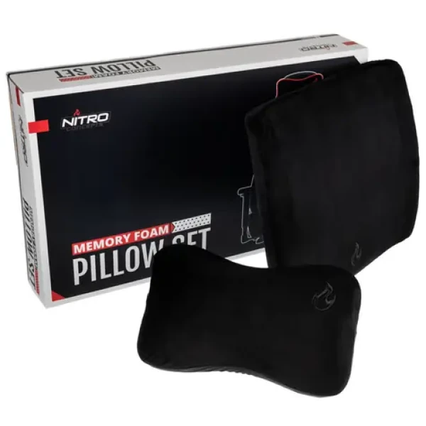 Nitro Concepts Sada polštářů z paměťové pěny černá / pro židle Nitro Concepts (NC-PST-MF-001)