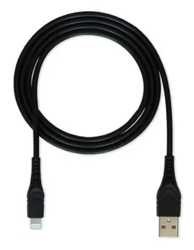 CUBE1 Datový kabel USB-C - Lightning 1.2m černá / USB-C (M) / Lightning (M) / PD 18W / Nylon (LM2103-02)