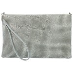 Elegantní psaníčko MOON Gella, stříbrná