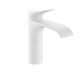 HANSGROHE - Vivenis Umyvadlová baterie s výpustí, EcoSmart, CoolStart, matná bílá 75023700