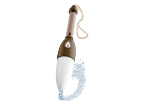 Kresli bublinami bublifuk elektrický štětec hnědý 37 cm