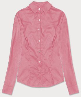 Světle růžová klasická dámská košile (HH039-25) Barva: odcienie różu, Velikost: