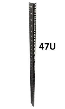 XtendLan ECO 47U černá / Vertikální montážní lišta / pro racky šíře 480 mm / 47U (VLISTAF47B ECO)