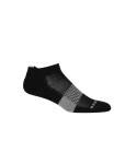 Dámské merino ponožky ICEBREAKER Wmns Multisport Light Micro, Black/Snow/Metro Heather velikost: 41-43 (L)