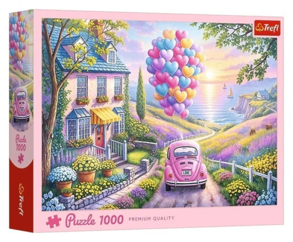 Puzzle Romantická jízda 1000 dílků