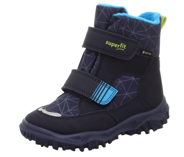 Dětské zimní boty HUSKY Blue/Turguoise Gore-Tex, Superfit, 1-006080-8010, tyrkysová - 28