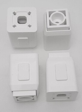 SAPHO - ZIG montážní sada, bílá mat NDZIGB