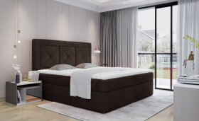 Boxspring Idris Rozměr: 140 x 200 cm, látka: Mat Velvet 29