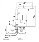 PAFFONI - Ringo Dřezová baterie s výsuvnou sprškou, černá mat RIN285NO