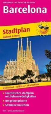 Barcelona 1:11 000 / plán města