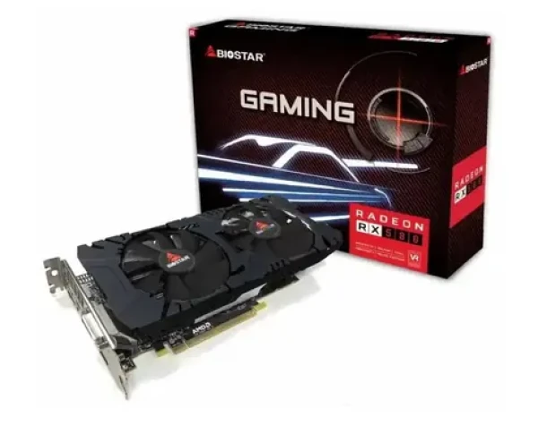Biostar Radeon RX 580 8GB VA5815RQ82 / Grafická karta / 1284 MHz / 8GB GDDR5 / 256-bit / TV tuner / HDMI + 2x DP (VA5815RQ82)
