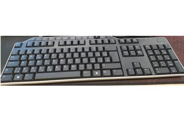 DELL KB522 CZ/SK černá / Klávesnice / membránová / CZ/SK layout / USB / 1.8 m (580-BBJQ)