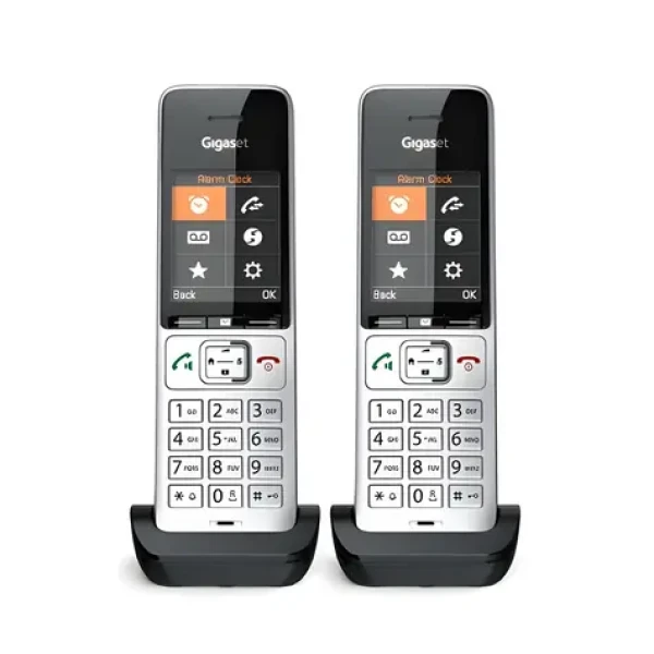 Gigaset COMFORT 500HX duo stříbrno-černá / DECT sluchátko / sada 2 ks (L36852-H3061-R101)