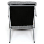 Jídelní židle, šedá, látka, DCL-379 GREY2