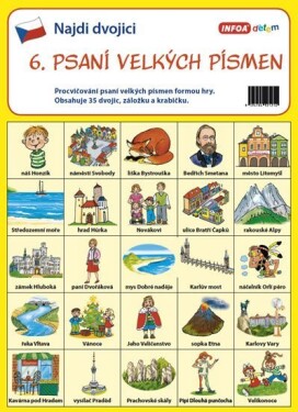 Najdi dvojici - 6. Psaní velkých písmen - autorů kolektiv