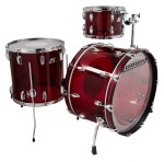 Ludwig Vistalite 50th Anniversary Probeat Red