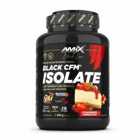 Amix Black Line Black CFM Isolate 1000 g strawberry cheesecake (17312)
