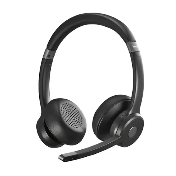 Hama BT700 černá / Bluetooth headset stereo / mikrofon otočný o 280° / výdrž 45 h / pro 2 zařízení současně (139938)