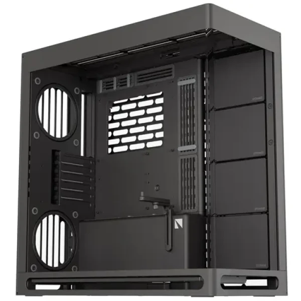 HAVN HS 420 černá / E-ATX / 2x USB-A 3.2 / 1x USB-C 3.2 / bez zdroje / průhledná bočnice (HVN-CA-HS420-06)