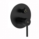 REA Sprchový set podomítkový Lungo černý