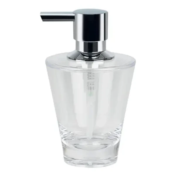 Spirella MAX Acryl dávkovač mýdla průhledný / plast (7610583135551)