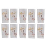 Det Gamle Apotek Papírový sáček Easter Blossom – 10 ks, bílá barva, papír