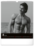 Nástěnný kalendář 2026 NOTIQUE - Men, 30 x 34 cm