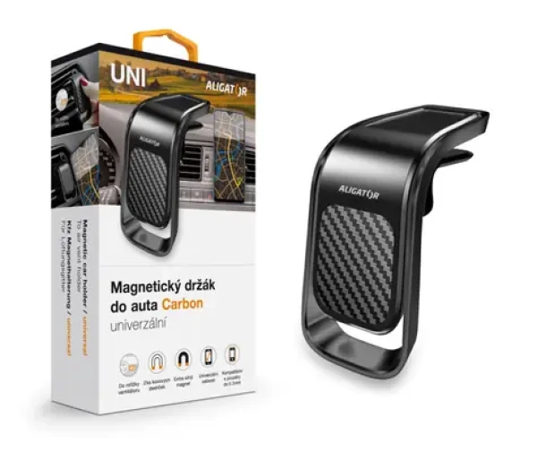 Aligator Magnetický držák do auta HA15 Carbon / univerzální (HA15)