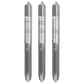 STREND PRO 227765 Závitník M 6 × 1,0mm, DIN 352 – sada 3ks