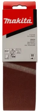Makita P-37194 Brusný pás 76 x 533mm K80 / 5ks (P-37194)