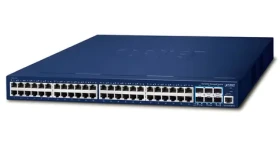 Planet SGS-6310-48T6X / Switch / L3 / 48x 1Gb / 6x 10Gb SFP+ / VSF/Cluster (SGS-6310-48T6X)