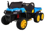 Mamido Dětské elektrické auto Farmer Truck modré