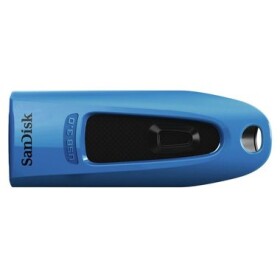 SanDisk Ultra 32GB modrá / Flash Disk / 32GB / USB 3.0 / čtení: až 100MBs / zápis: 40MBs (SDCZ48-032G-U46B)