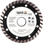 YATO Kotouč diamantový řezný turbo 115x22,2x2,4 mm / Řezný kotouč / Turbo