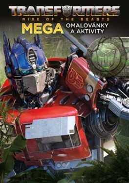 Transformers Mega omalovánky aktivity