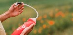 Běžecká měkká láhev Compressport ERGOFLASK 500ml - dlouhá hadička